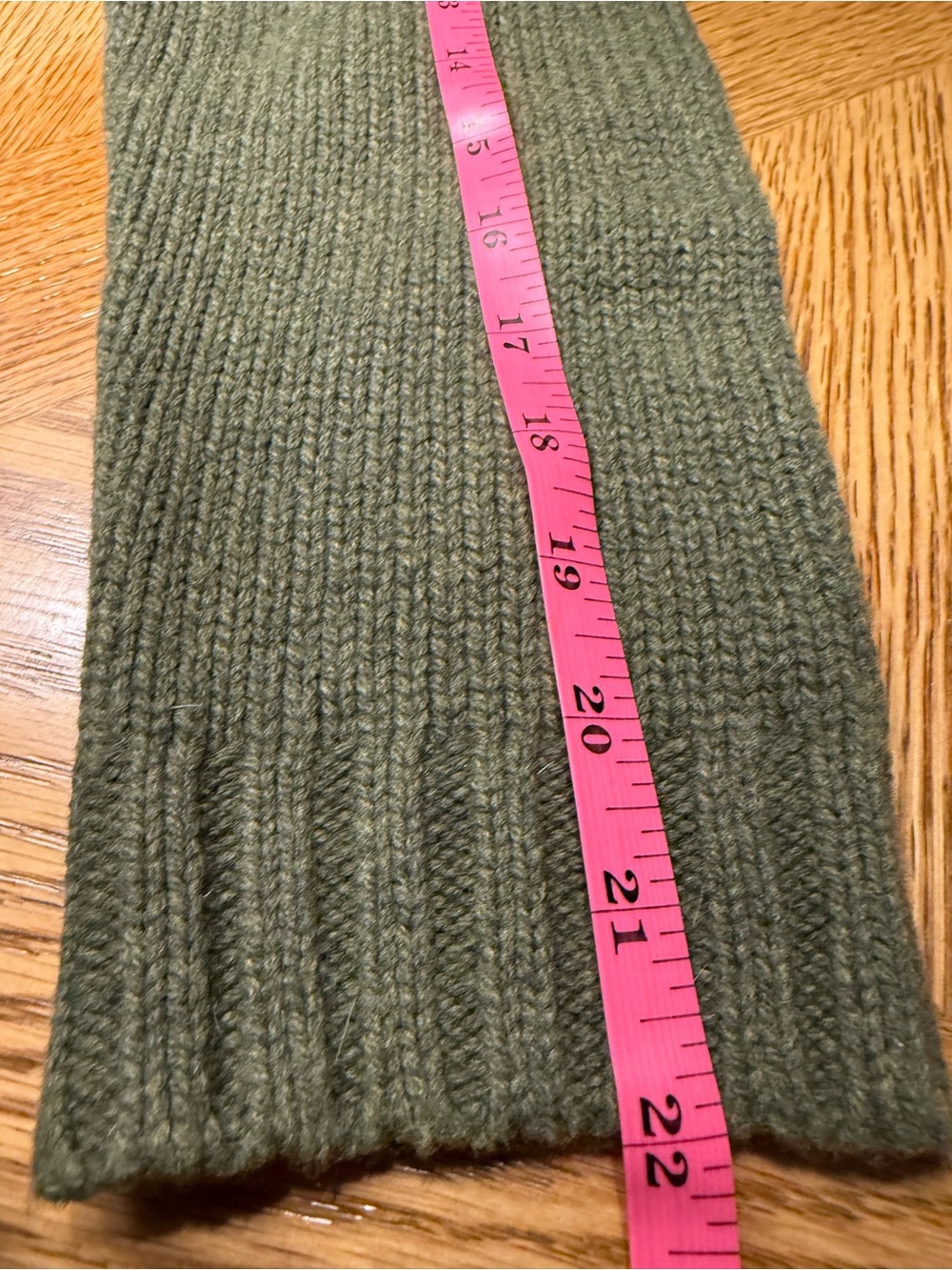 Sézane La Maille Olive Green Merino Wool Military Shoulder Sweater Size S - Picture 11 of 12
